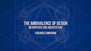 Metaphysics and architectureㅣFederico Campagna