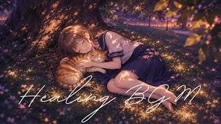 【Healing BGM】Music Box & Cicadas at Twilight🌇 Drift into Restful Sleep💤