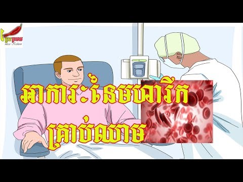 The symptoms of human cancers of the blood, Mteas Krohom