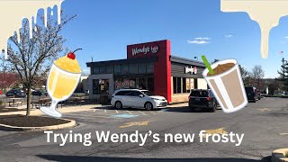 Getting Wendy's new frosty