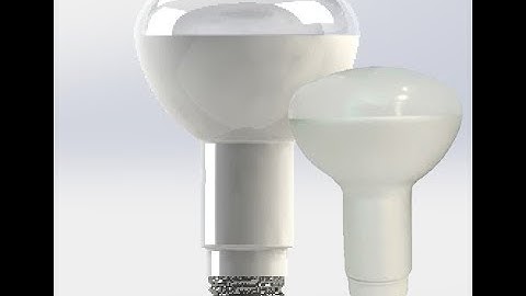Solidworks tutorial: How to make led bulb in solidworks and its cost analysis