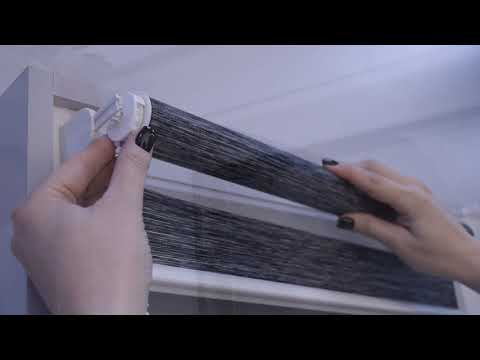 Инструкция по установке рулонной шторы День-Ночь Мини DELFA