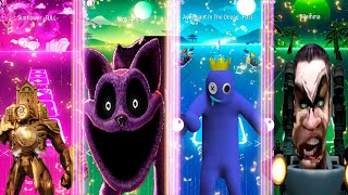 skibidi toilet multiverse tiles hop 🆚 catnap tiles hop 🆚 rainbow friends tiles hop 🆚 skibidi toilet