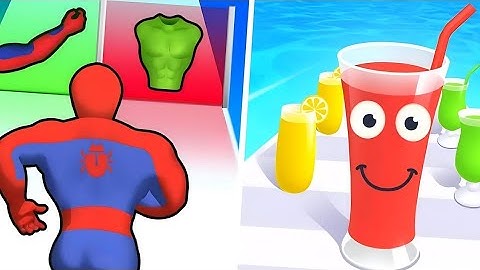 Mashup Hero: Super hero Game | Juice Run - All Level Gameplay Android, iOS New Uploads Gameplay #6