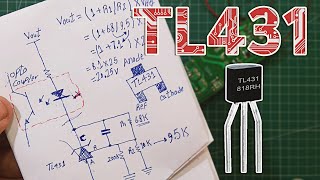 TL431 تغيير الجهد و شرح نظري و عملي لـ