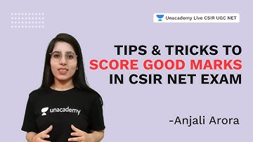 Tips & Tricks To Score Good Marks in CSIR NET Exam| CSIR 2021| Physics| Anjali Arora| Unacademy CSIR