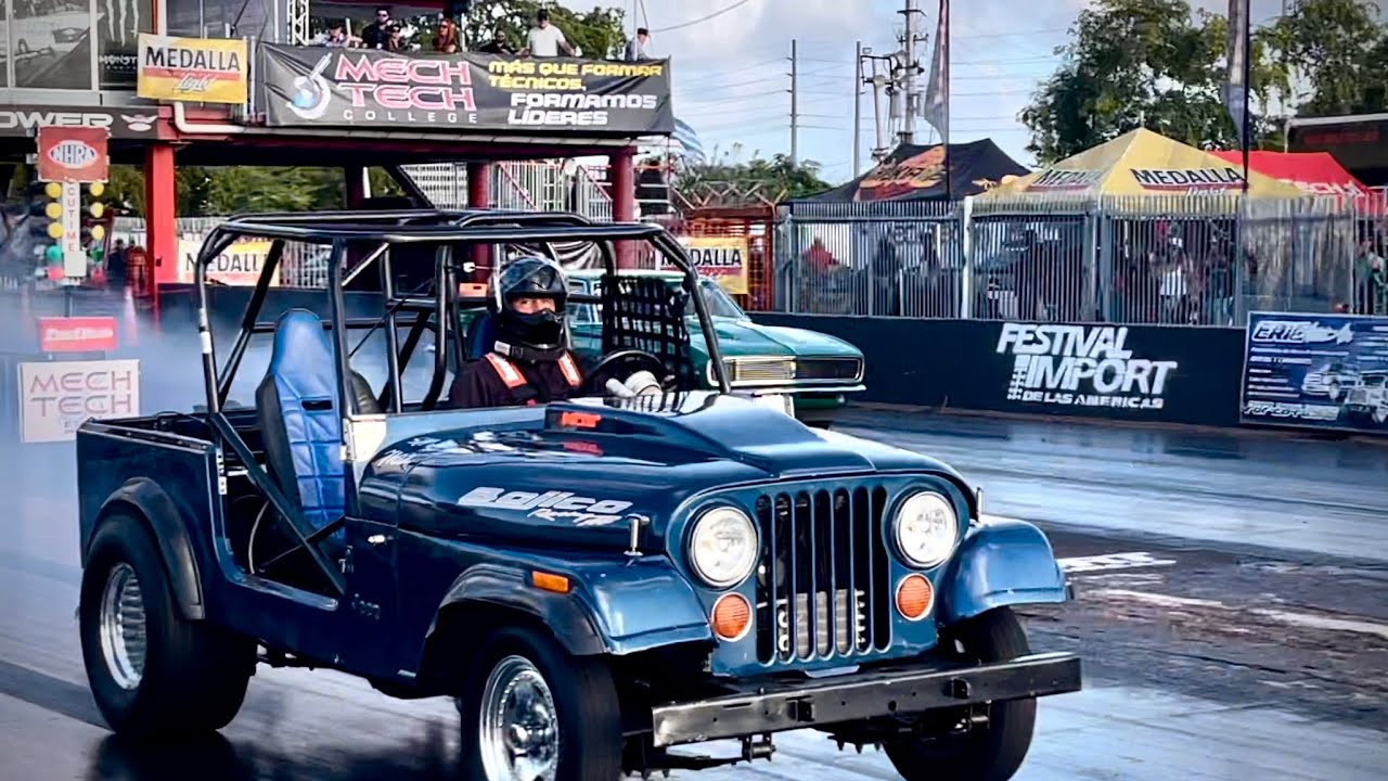 Bojico Racing!! Jeep NOS, 5.55 al 1/8 123 MPH, Festival Import de las ...