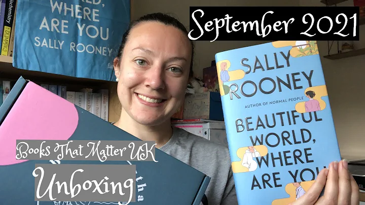 Unboxing September 2021 BTM // Sally Rooney Beautiful World, Where are You // Books That Matter UK