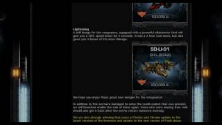 darkorbit - new designs for vengeance ( Lightening , Adept , Corsair )