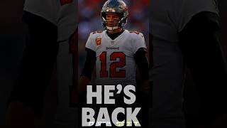 Tom Brady Is Back In Tampa