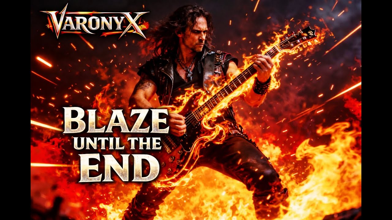 Blaze Until the End | Speed Power Metal | Varonyx
