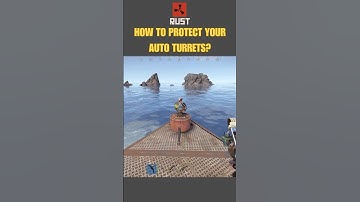 Rust - How to Protect Your Auto Turrets🔥
