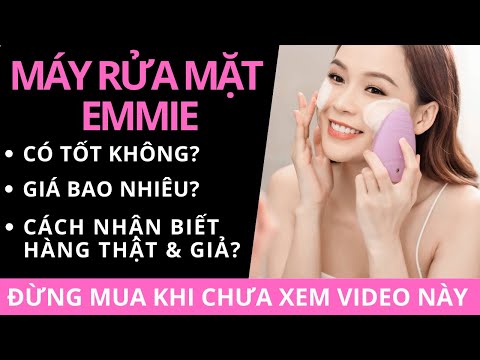 Máy Rửa Mặt Emmie By Happy Skin bán ở đâu? có tốt thật không?