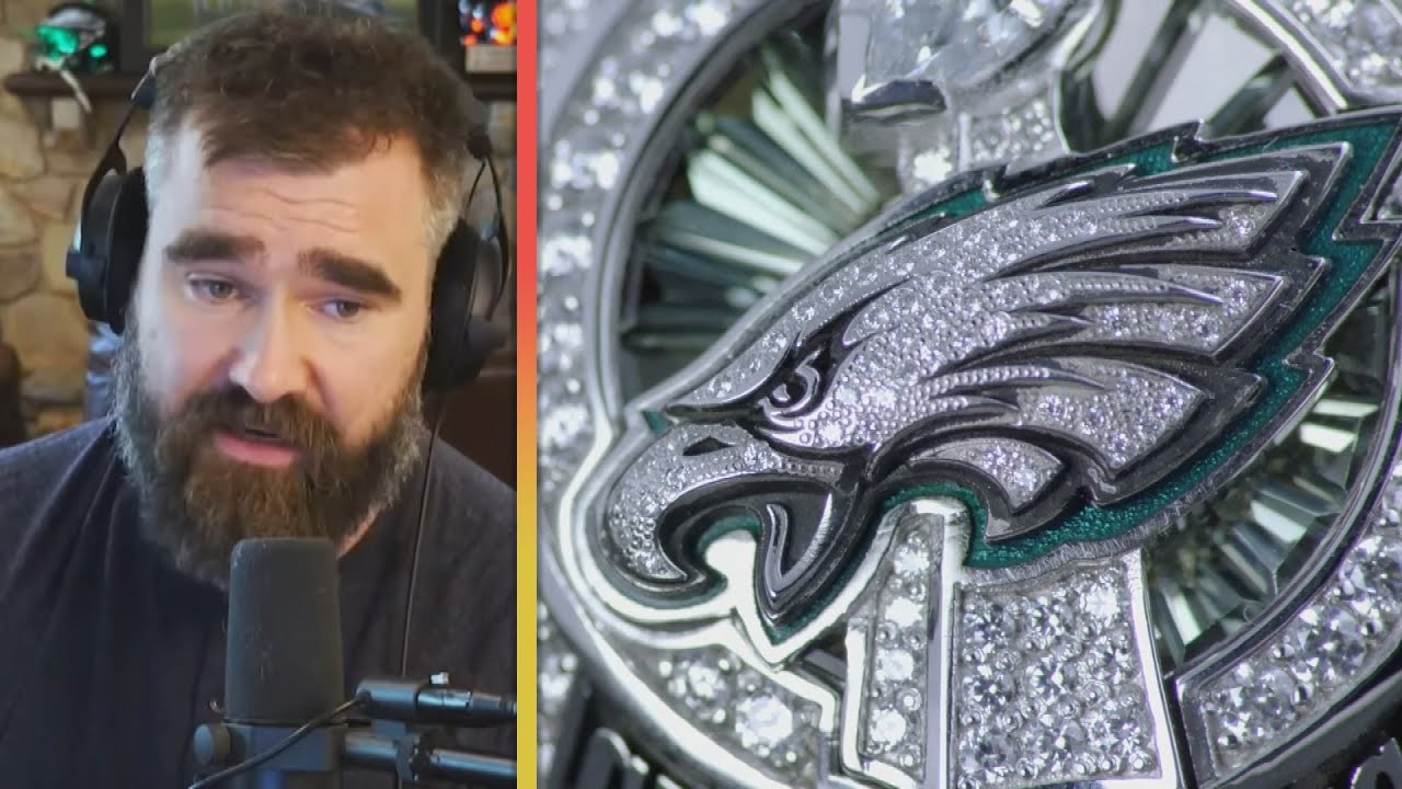 Jason Kelce Loses Super Bowl Ring at 'New Heights' Event