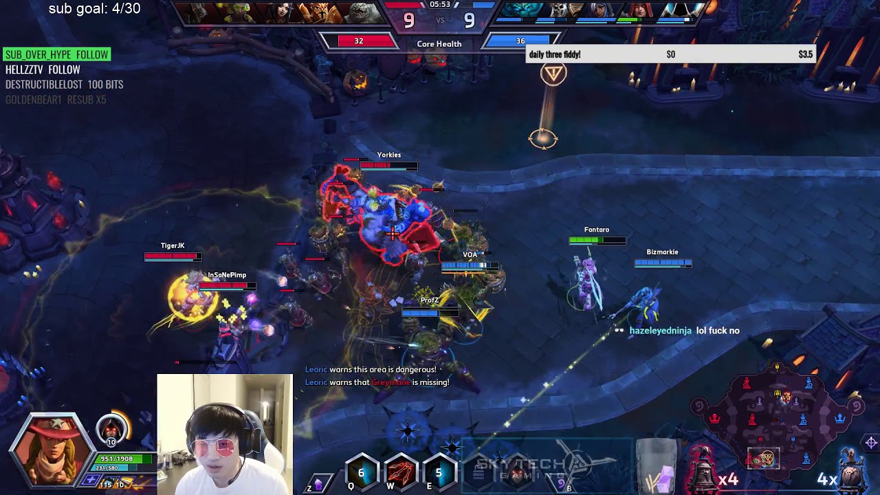 Valla Strafe - Trying New Crazy Mass Selfheal Valla Build? - Grandmaster Storm League Game