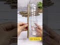 ایده گلدان با بطری نوشابه و چوب Shorts Diy Idea ترفندهای جالب 