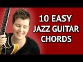 EASY JAZZ GUITAR CHORDS - 7th CHORDS | Jazz Chords Guitar lesson +  Theory + Exercises