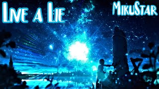 NIGHTCORE - Live a lie (Rival x Egzod / ft. Andreas Stone) [Lyrics] Resimi