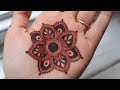 Intricate mandala design by henna ckg