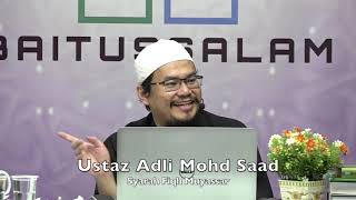 20191128 ustaz adli mohd saad : syarah fiqh muyassar