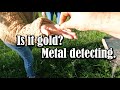 Ep 164 Is it gold?  Metal detecting the park.  #metaldetecting #treasurehunt #equinox