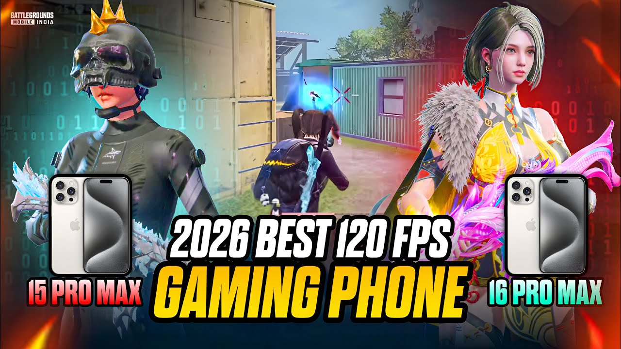 iPhone 15 Pro Max Vs iPhone 16 Pro Max 2026 Best 120 Fps Gaming Phone 🔥 ...