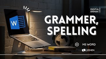 how to check spelling & Grammar in MS word ? Synonyms