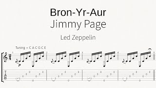 Bron-Yr-Aur (Jimmy Page) - SCORE & TABS - Led Zeppelin