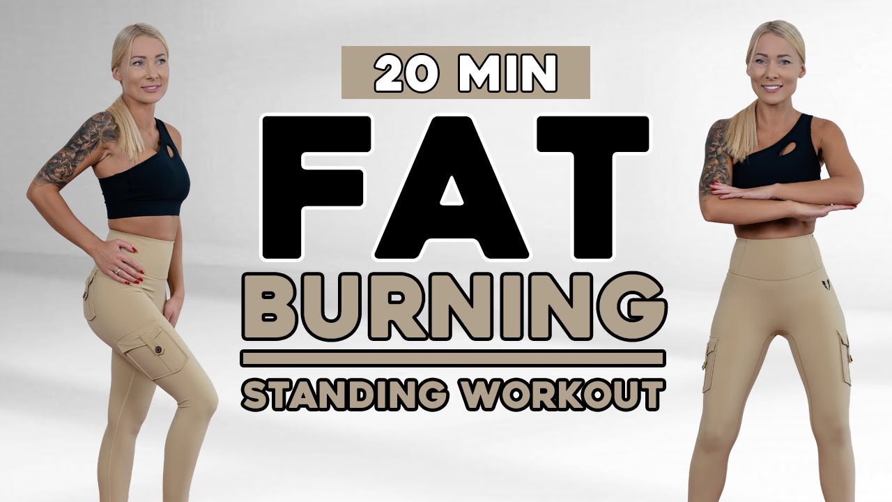🔥 20 Min Home Workout🔥 Standing Full Body Fat Burn Workout🔥 - YouTube