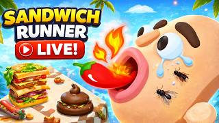 Sandwich Runner - Gameplay Walkthrough Part 2 Tutorial NEW Mobile Game (Android,ios)