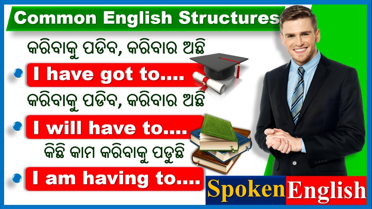 Common spoken English structures | Most useful basic English structures for speaking English |