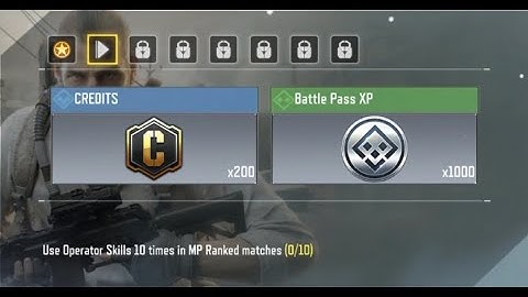 Call of duty mobile / Use Operator Skills 10 Times in Mp Ranked Matches