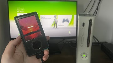 what happens when you plug a zune into a xbox 360?