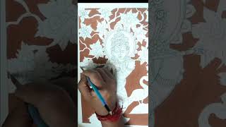 KRISHNAN drawing. ...#artwork #drawing #krishna #trending