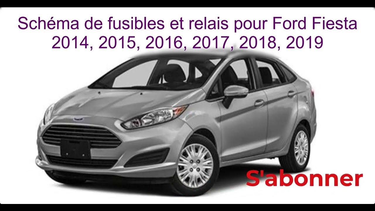 schéma de fusible allume-cigare Ford Fiesta 2018 