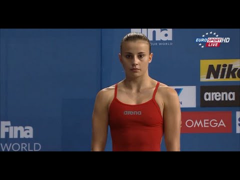 A Portrait of  Hot and Sexy Laura Marino Participant at the Women's 10m Platform in Kazan Russia