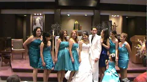 Blanca Calderon's Wedding Church Ceremony Picture ...