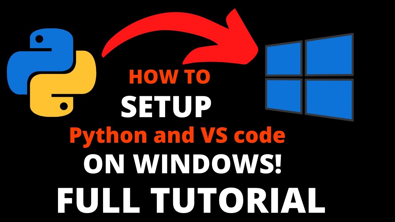 How to Setup Python and VS code on windows - YouTube