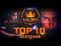 TOP 10 Clutches of FACEIT London Major