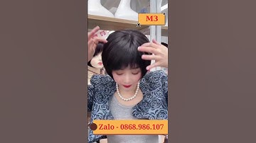 Mẫu nguyên đầu tém M3 siêu đẹp ạ  #lamdep #hair #wigs #hairstyle