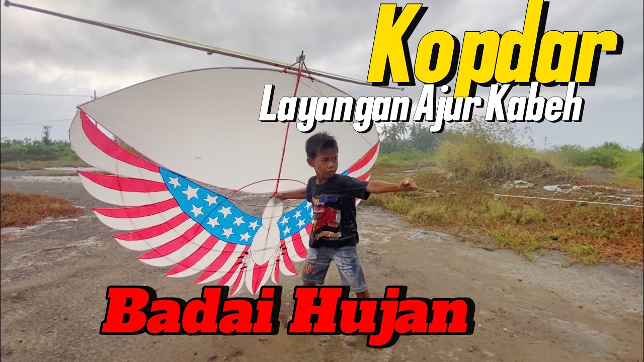 Kopdar Layangan Bocil bocil Tiba tiba datang Hujan Badai