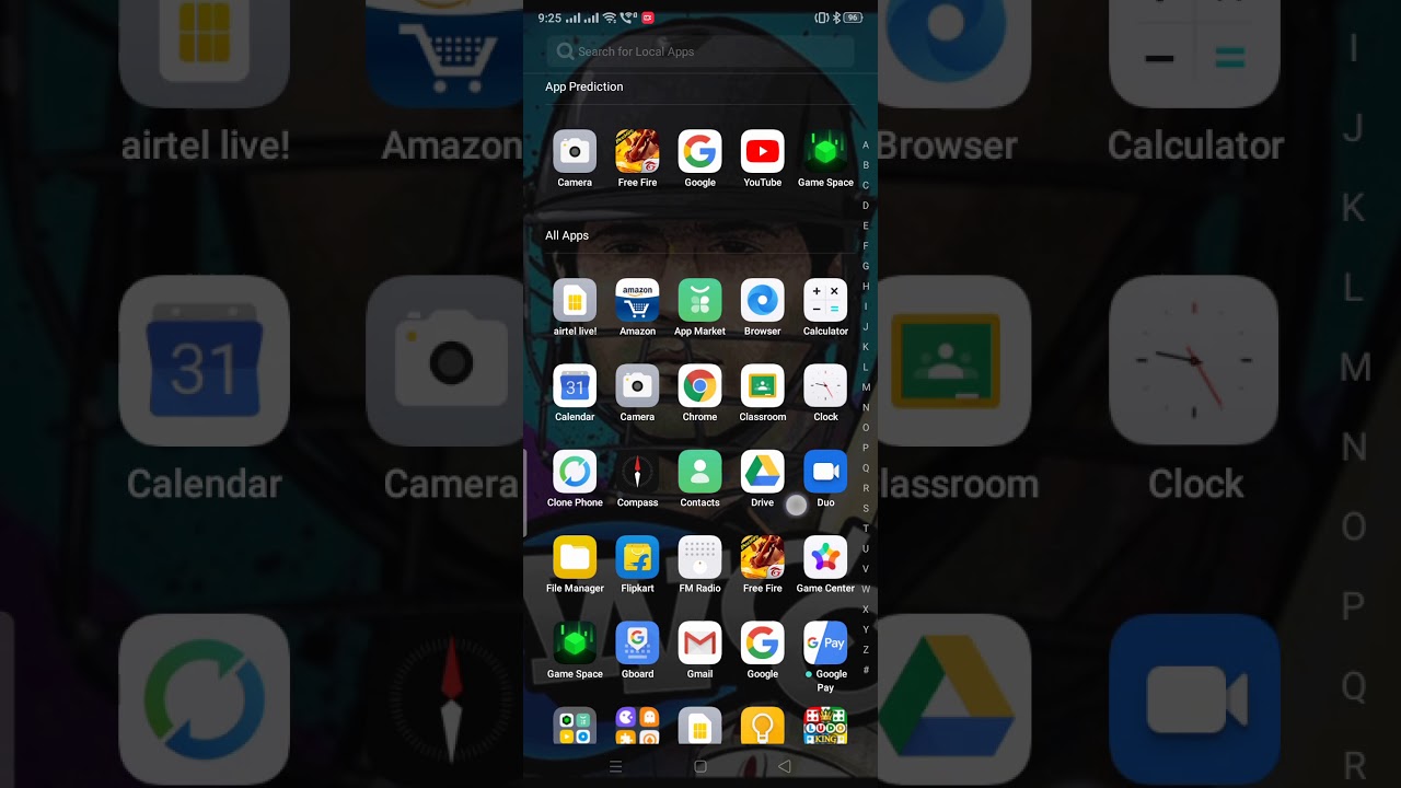 How to see live score on mobile screen