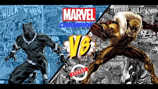 DUELO DE GARRAS | Black Panther Vs. Dientes de Sable Experto [MARVEL CHAMPIONS]