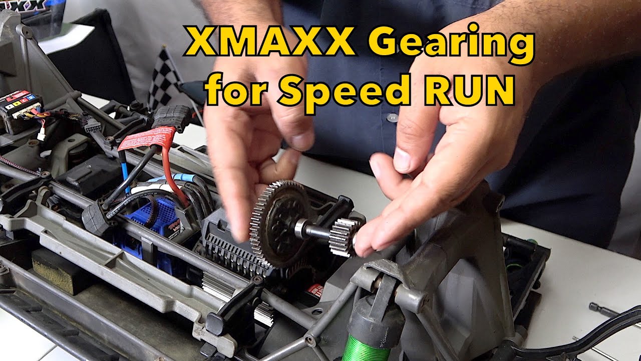Traxxas XMAXX New Gearing on the Monster XMAXX 8s.