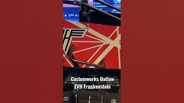 This is a Custom Works Outlaw 4 EVH themed sprint car. Wrap by Hoover Graphics and Race Wraps.