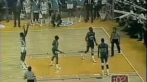 1982 NCAA Championship - UNC vs Georgetown - Jorda...