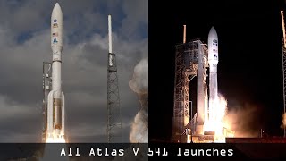 All Atlas V 541 Launches