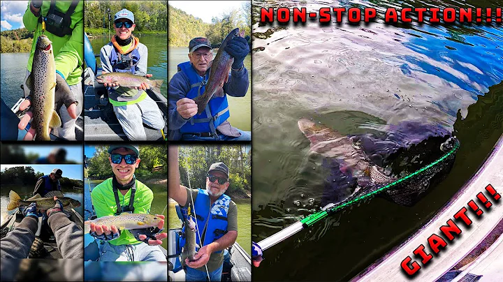 SO MANY FISH CATCHES!!! (Wolf Creek Dam) Super Fun Day!