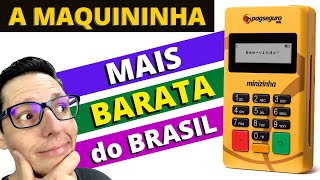 MINIZINHA a Maquininha mais BARATA do BRASIL #PagSeguro