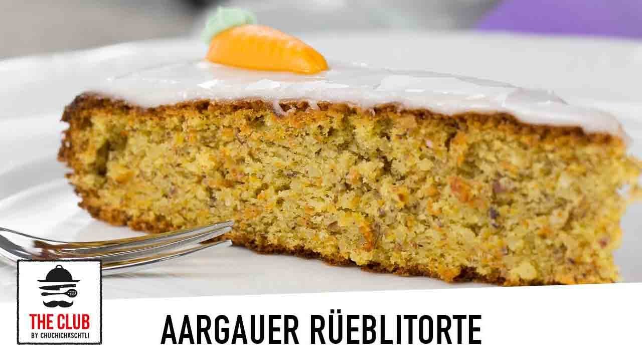 Aargauer Rüeblitorte | theclub.ch | Rezept #73 - YouTube